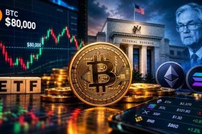 Bitcoin Price Today: $80,000 के करीब BTC, ETF Flows और Fed के फैसले पर Crypto Market की नजर